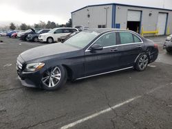 Salvage cars for sale at Vallejo, CA auction: 2018 Mercedes-Benz C300