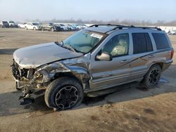 Jeep salvage cars for sale: 2001 Jeep Grand Cherokee Limited