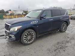 Salvage cars for sale at Montgomery, AL auction: 2015 Infiniti QX80