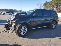 Salvage cars for sale at Dunn, NC auction: 2015 Dodge Durango SXT