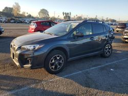 Salvage cars for sale at Van Nuys, CA auction: 2018 Subaru Crosstrek Premium