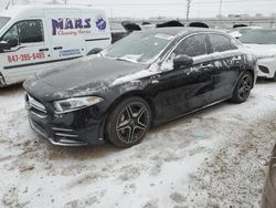 Salvage cars for sale from Copart Elgin, IL: 2021 Mercedes-Benz A 35 AMG