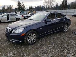 Salvage cars for sale at Graham, WA auction: 2012 Mercedes-Benz E 350