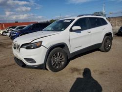 Salvage SUVs for sale at auction: 2019 Jeep Cherokee Latitude Plus