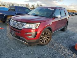 Ford Explorer Vehiculos salvage en venta: 2017 Ford Explorer Platinum