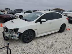 Carros salvage a la venta en subasta: 2019 Subaru WRX