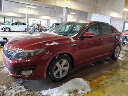 Salvage cars for sale at Indianapolis, IN auction: 2015 KIA Optima LX