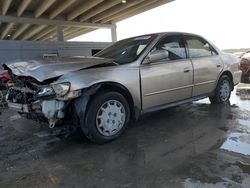 Honda Vehiculos salvage en venta: 2002 Honda Accord LX