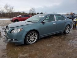 Salvage cars for sale at Columbia Station, OH auction: 2009 Chevrolet Malibu LTZ