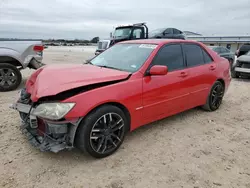 Salvage cars for sale at San Antonio, TX auction: 2003 Lexus IS 300