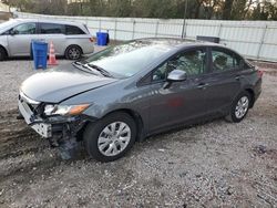 Honda Civic lx salvage cars for sale: 2012 Honda Civic LX