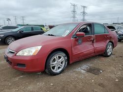 Honda Accord ex salvage cars for sale: 2007 Honda Accord EX