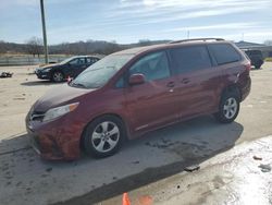 Salvage cars for sale at Lebanon, TN auction: 2018 Toyota Sienna LE