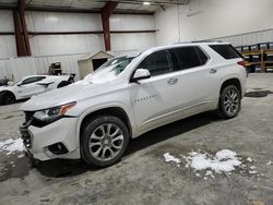 Salvage cars for sale at Albany, NY auction: 2018 Chevrolet Traverse Premier