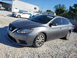 Salvage cars for sale at Opa Locka, FL auction: 2019 Nissan Sentra S