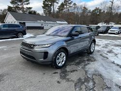 Salvage cars for sale at North Billerica, MA auction: 2021 Land Rover Range Rover Evoque S