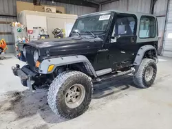 Jeep salvage cars for sale: 2000 Jeep Wrangler / TJ Sport