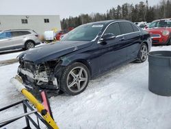 Vehiculos salvage en venta de Copart Ontario Auction, ON: 2018 Mercedes-Benz C 300 4matic