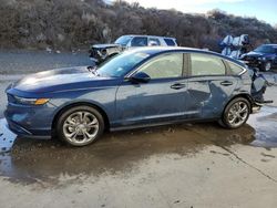 Salvage cars for sale at Reno, NV auction: 2024 Honda Accord EX