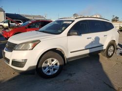 Salvage cars for sale at Tulsa, OK auction: 2017 Chevrolet Traverse LS