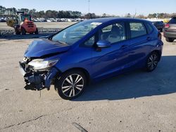 Salvage cars for sale at Dunn, NC auction: 2016 Honda FIT EX