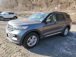 Salvage cars for sale from Copart Marlboro, NY: 2022 Ford Explorer XLT