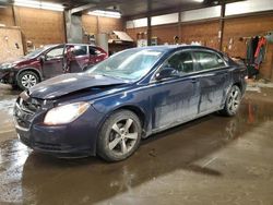 Salvage cars for sale from Copart Ebensburg, PA: 2011 Chevrolet Malibu 1LT