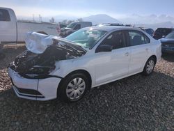 Salvage cars for sale at auction: 2016 Volkswagen Jetta S