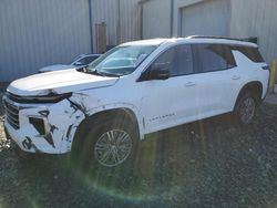 Salvage cars for sale at Waldorf, MD auction: 2024 Chevrolet Traverse LT