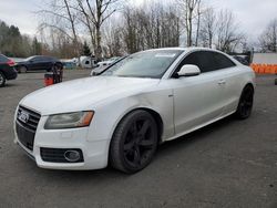 Salvage cars for sale at Portland, OR auction: 2009 Audi A5 Quattro