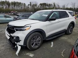 Vehiculos salvage en venta de Copart Waldorf, MD: 2022 Ford Explorer XLT