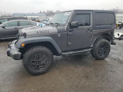 Jeep Wrangler Sport salvage cars for sale: 2017 Jeep Wrangler Sport