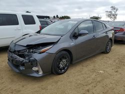 Toyota Prius salvage cars for sale: 2017 Toyota Prius Prime