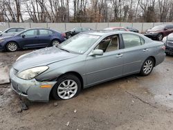 Salvage cars for sale at Chalfont, PA auction: 2003 Lexus ES 300