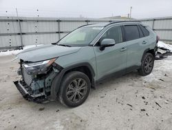 Toyota rav4 salvage cars for sale: 2022 Toyota Rav4 XLE Premium