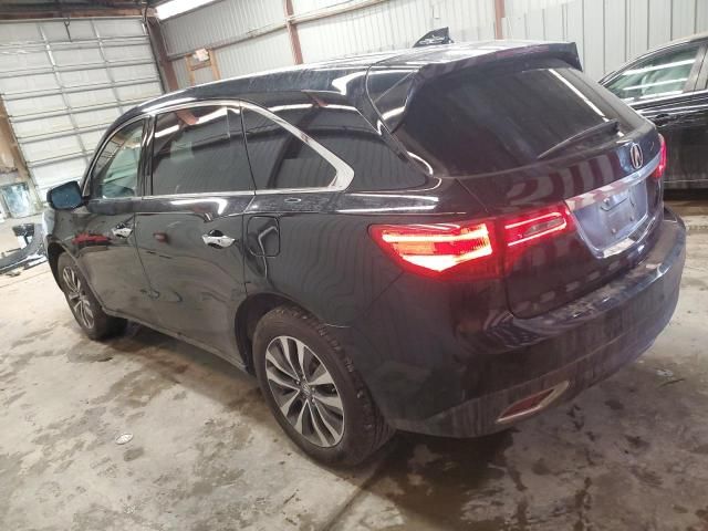 2016 Acura MDX Technology