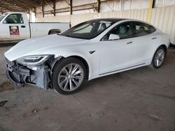 Carros salvage a la venta en subasta: 2017 Tesla Model S