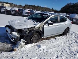 Salvage cars for sale at Exeter, RI auction: 2020 Subaru Impreza