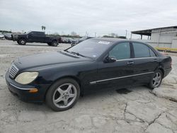 Mercedes-Benz S 600 salvage cars for sale: 2001 Mercedes-Benz S 600