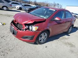 Salvage cars for sale at Spartanburg, SC auction: 2012 Chevrolet Sonic LT