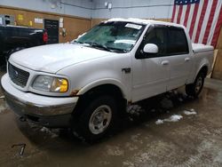 2001 Ford F150 Supercrew en venta en Kincheloe, MI