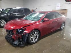 Salvage cars for sale at Elgin, IL auction: 2016 Toyota Camry LE