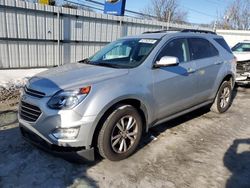 Chevrolet Equinox lt salvage cars for sale: 2016 Chevrolet Equinox LT