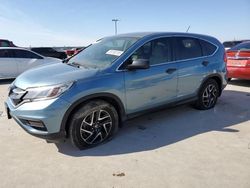 2016 Honda CR-V SE en venta en Wilmer, TX