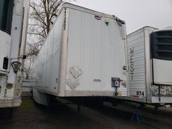 Salvage trucks for sale at Woodburn, OR auction: 2023 Wabash 53 Van