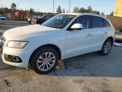 Salvage cars for sale at Gaston, SC auction: 2015 Audi Q5 Premium Plus