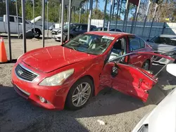 Salvage cars for sale at Harleyville, SC auction: 2012 Infiniti G37 Base