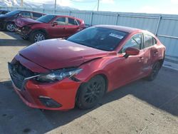 Salvage cars for sale at Magna, UT auction: 2015 Mazda 3 Touring