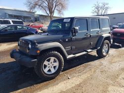 Salvage cars for sale at Albuquerque, NM auction: 2017 Jeep Wrangler Unlimited Sport