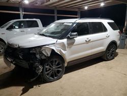 Salvage cars for sale at Tanner, AL auction: 2018 Ford Explorer XLT